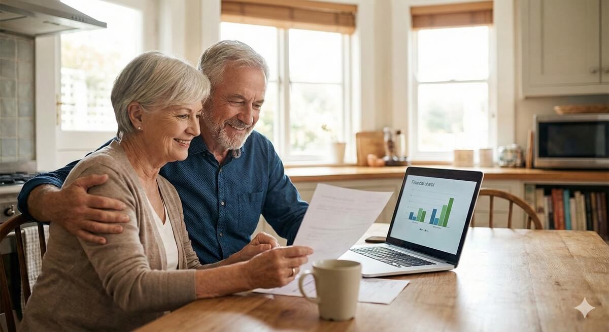 Couple Reviewing Contract